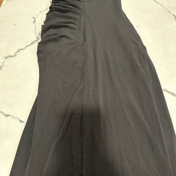 Aria One Shoulder Gown in Black 
Nookie - Picture 5 of 6